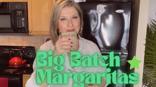 PITCHER MARGARITA RECIPE  easy makeahead margaritas for a crowd [upl. by Rettke]