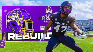 Can This Hidden Star Save The ECU Rebuild College Football 25 [upl. by Linker160]