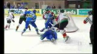 Hungary  Ukraine DivI WC 2008  HIGHLIGHTS [upl. by Bartolemo]