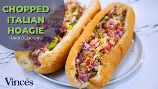 Ultimate Italian Hoagie Sandwich EPIC Chopped Creation [upl. by Storfer]