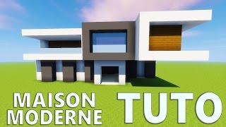 TUTO MAISON MODERNE   Minecraft [upl. by Cirilla]