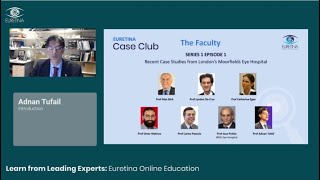 EURETINA Case Club with Prof Adnan Tufail Nov 10th 2021 [upl. by Ellekram343]