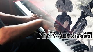 NieR Automata  Blissful Death on Piano [upl. by Aicenet]