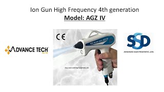 Ion Gun High Frequency 4th generation Model AGZ IV [upl. by Naga]