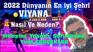 Dünyanın En iyi Şehri Seçilen Viyana Gerçekleri  2022 Avusturyada Asgari ücret  soru Cevap vlog [upl. by Annabelle866]