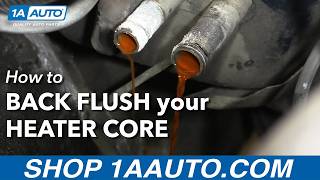 How to Back Flush Your Heater Core by Yourself [upl. by Johna]