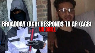 Broadday AGB responds to AR AGB dissing him 🤔 [upl. by Bashemeth336]