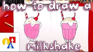 How To Draw A Milkshake [upl. by Eanahs825]