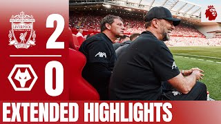 Extended Highlights Klopp era ends with a win  Liverpool 20 Wolves [upl. by Hanyaz696]