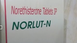 Norlut N Tablet Benifits amp Side Effects। मासिक धर्म को आगे करने की दवा। [upl. by Hctim]