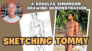 A Simonson Drawing Demonstration Sketching Tommy [upl. by Lasky]