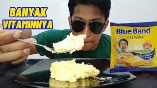 MUKBANG MENTEGA BLUE BAND‼️ SAMPE LUDES [upl. by Anizor]