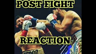 ZURDO RAMIREZ VS ARSEN GOULAMIRIAN POST FIGHT REACTION [upl. by Namzaj]