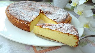 Dieser Kuchen ist so lecker dass Sie ihn jeden Tag backen wollen Käsekuchen ohne Boden [upl. by Anitrebla]