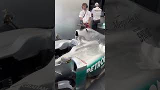 Mercedes 2011 F1 Car Plays National Anthem of Great Britain 🎶 [upl. by Ranique220]