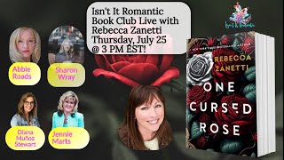 Live Book Chat with Rebecca Zanetti [upl. by Eiramana280]