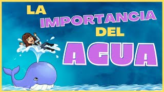 LA IMPORTANCIA DEL AGUA PARA NIÑOS 💧🌎 [upl. by Davies]