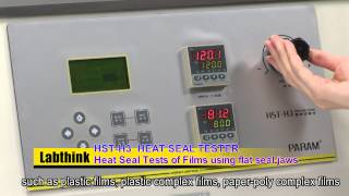 Heat Seal Test on HST H3 by Labthink [upl. by Treble]