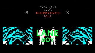 Lane Boy  Blurryface Tour Visual  Twenty One Pilots [upl. by Colt544]