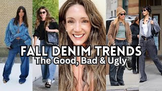 The BEST and WORST Fall Denim Trends 2024 [upl. by Connors842]