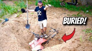 I Found a Buried 4Wheeler Stolen [upl. by Namron]