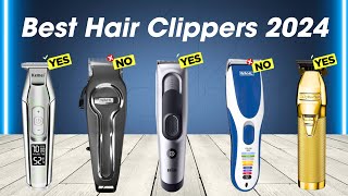 Best Hair Clippers 2024  Top 5 Best Models So Far [upl. by Irpac636]