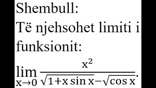 Detyra 26  Matematikë Limit i funksioneve trigonometrike [upl. by Husch228]