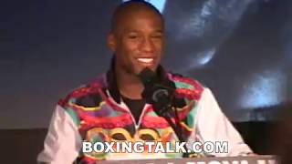 Floyd Mayweather Jr Vs Oscar De La Hoya Press Conference Highlights CLASSIC STUFF [upl. by Ajiat]