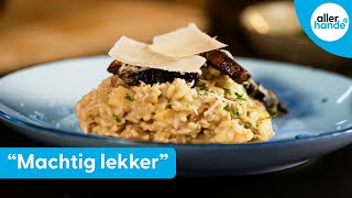 RISOTTO met paddenstoelen een gouden combinatie  Allerhande [upl. by Enylekcaj]