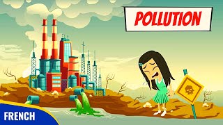 POLLUTION  Une Petite Histoire sur lEnvironnement  Conversation en Français [upl. by Sivle]