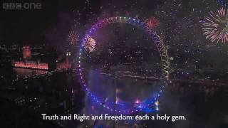 Land of Hope and Glory over the River Thames London [upl. by Bijan875]