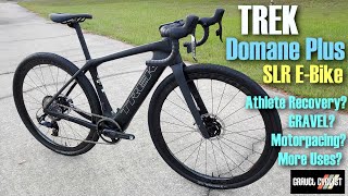 AllNew 2023 TREK Domane PLUS EBike Gravel Use amp More [upl. by Norton]