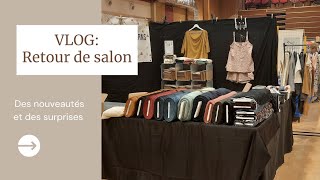 VLOG Retour de salon des achats et des projets [upl. by Idelia]