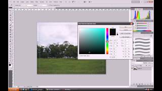 Moldura Para Imagens  Photoshop CS5 [upl. by Amabil142]