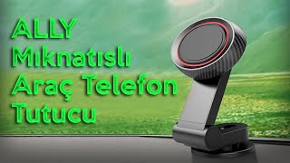 ALLY Mıknatıslı Araç Telefon Tutucu Cam ve Torpido Üstü [upl. by Attenehs823]