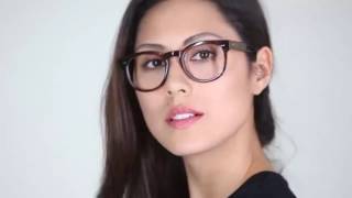 Eloquence Eyeglasses in Marbled Hazel for Women  RFLKT [upl. by Brindell]