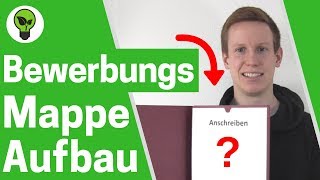 Bewerbungsmappe Aufbau ✅ ULTIMATIVE ANLEITUNG Reihenfolge mit Deckblatt einsortieren 👉 3 teilig [upl. by Xineohp]