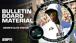 Deion Sanders building a Colorado team FULL OF SPITE  The Pat McAfee Show [upl. by Robet]