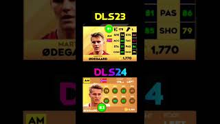 DLS player ratings 23vs24 efootball dls playerratings viralvideo shortsfeed shortvideo viral [upl. by Oetomit]