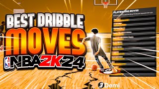 Best Dribble Animations for ALL Builds in NBA 2K24 Season 3 • Fastest Dribble Moves in NBA2K24 [upl. by Airdnna]