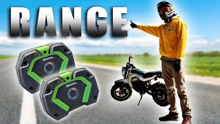 Can EGOs Mini Bike ACTUALLY go 20 miles [upl. by Nauqahs857]