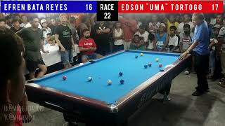 22 Efren Bata Reyes VS Edson quotUmaquot Tortogo Daet  Race 22  143K [upl. by Peirsen723]