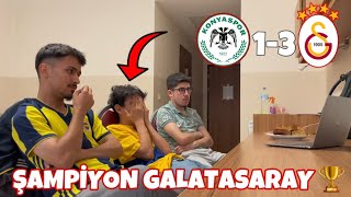 FANATİK FENERLİLER GALATASARAYIN ŞAMPİYONLUK MAÇINI İZLERSE… Konyaspor 13 Galatasaray [upl. by Coady20]