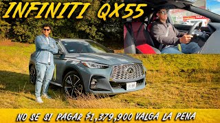 INFINITI QX55 2024 reseña [upl. by Ennoira]