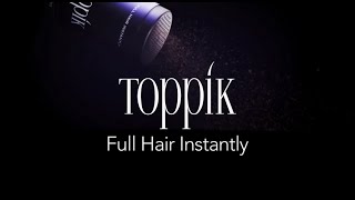 How to Get Thicker Hair Instantly with Toppik Hair Building Fibers [upl. by Kcirdorb783]