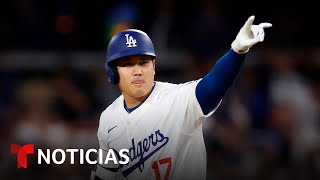 Ohtani entró al club de los 4040 pero aún tiene mucho más por ofrecer  Noticias Telemundo [upl. by Kristien]