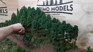 Primo Models Layout Part 7 How to make a realistic model forest [upl. by Yhtamit]