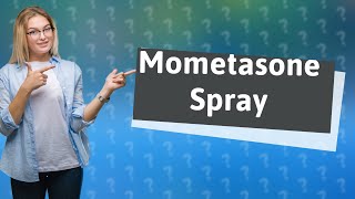 What does mometasone furoate nasal spray treat [upl. by Sorkin834]