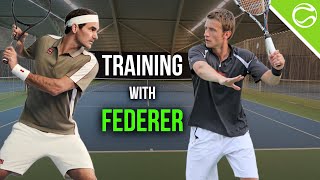 My Training with Roger Federer [upl. by Yenitsed]