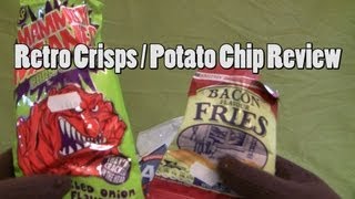 1980s Retro Potato Chip  Crisps Review [upl. by Nakada]